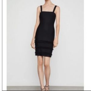 BCBGMAXAZRIA black bandage dress M